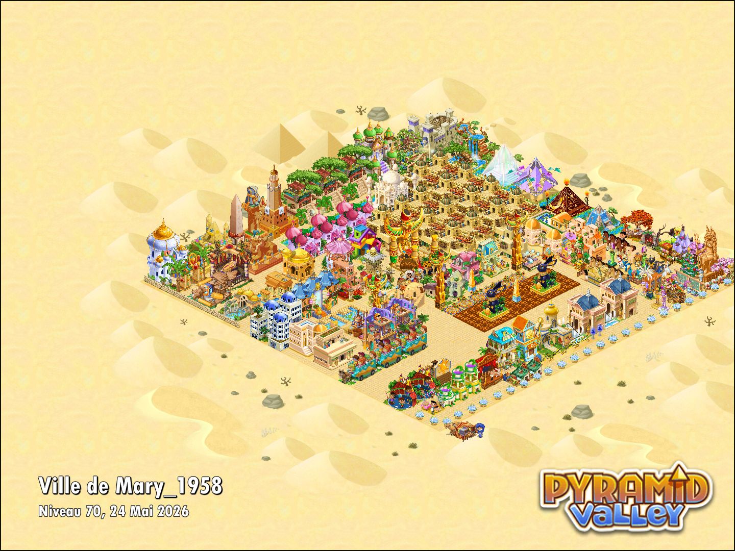 Community screenshot shared by Mary-1958 on PyramidValley: Reborn