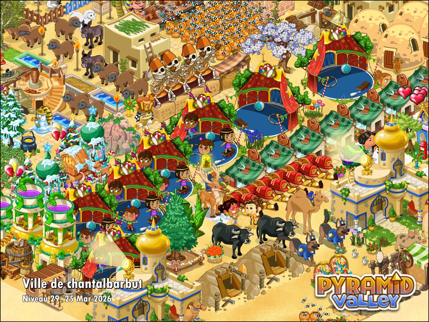 Community screenshot shared by chantalbarbut on PyramidValley: Reborn