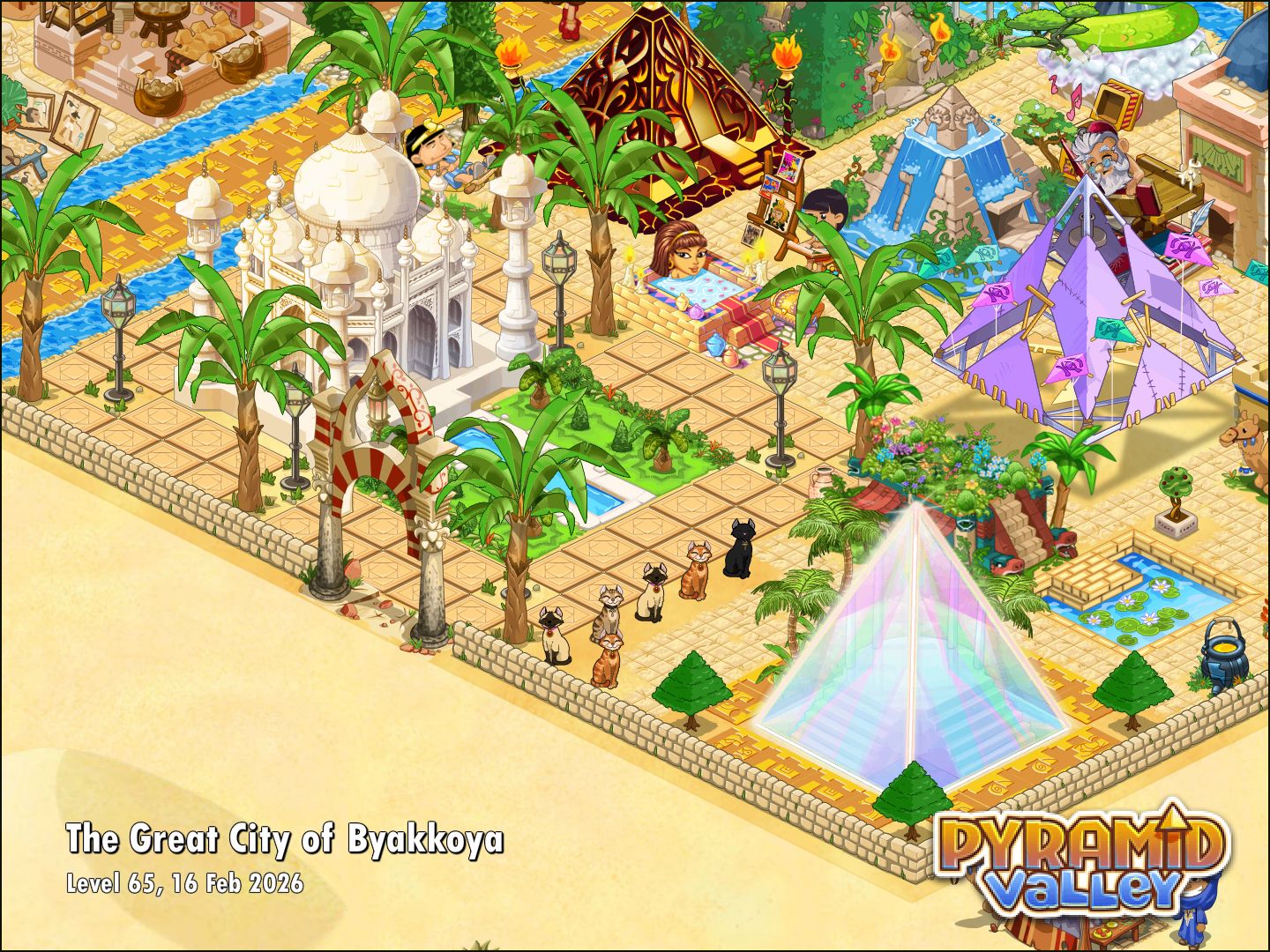 Community screenshot shared by Byakkoya on PyramidValley: Reborn