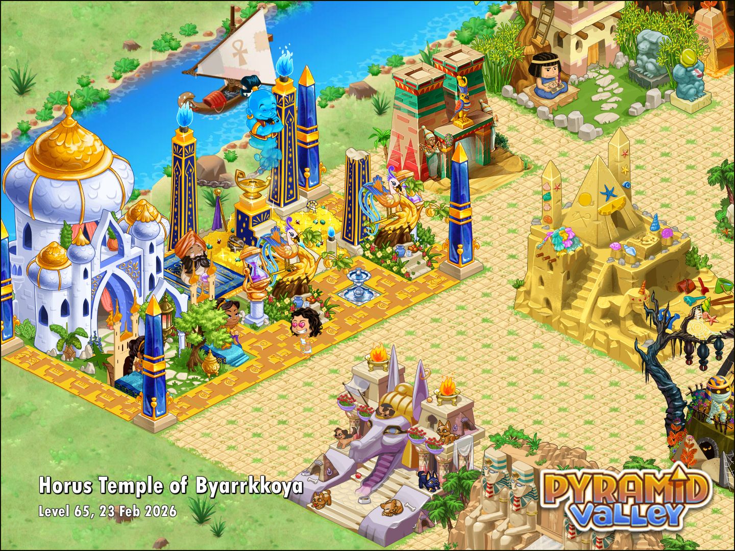 Community screenshot shared by Byakkoya on PyramidValley: Reborn