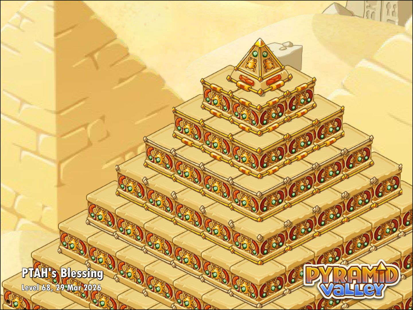 Community screenshot shared by Byakkoya on PyramidValley: Reborn