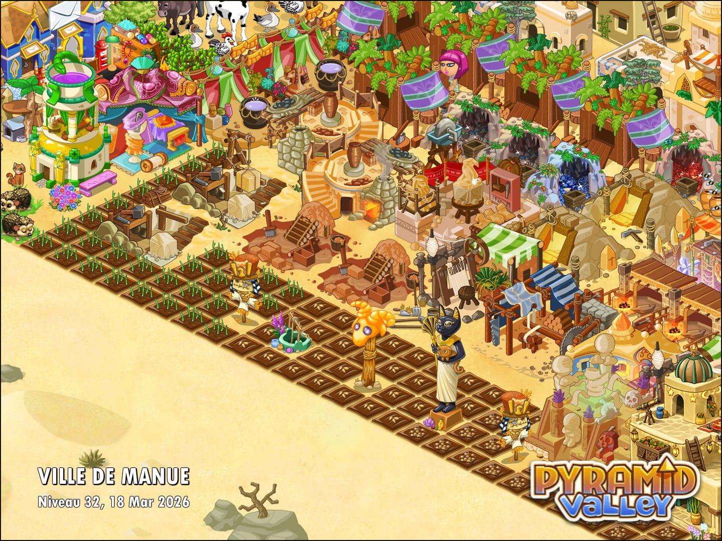 Community screenshot shared by emmanuelle on PyramidValley: Reborn