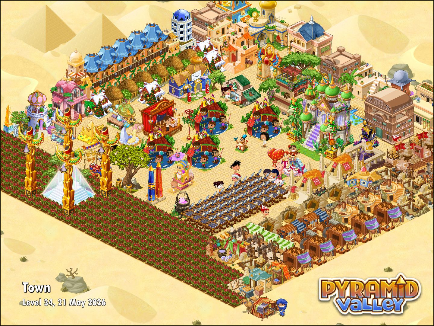 Community screenshot shared by Ayman on PyramidValley: Reborn