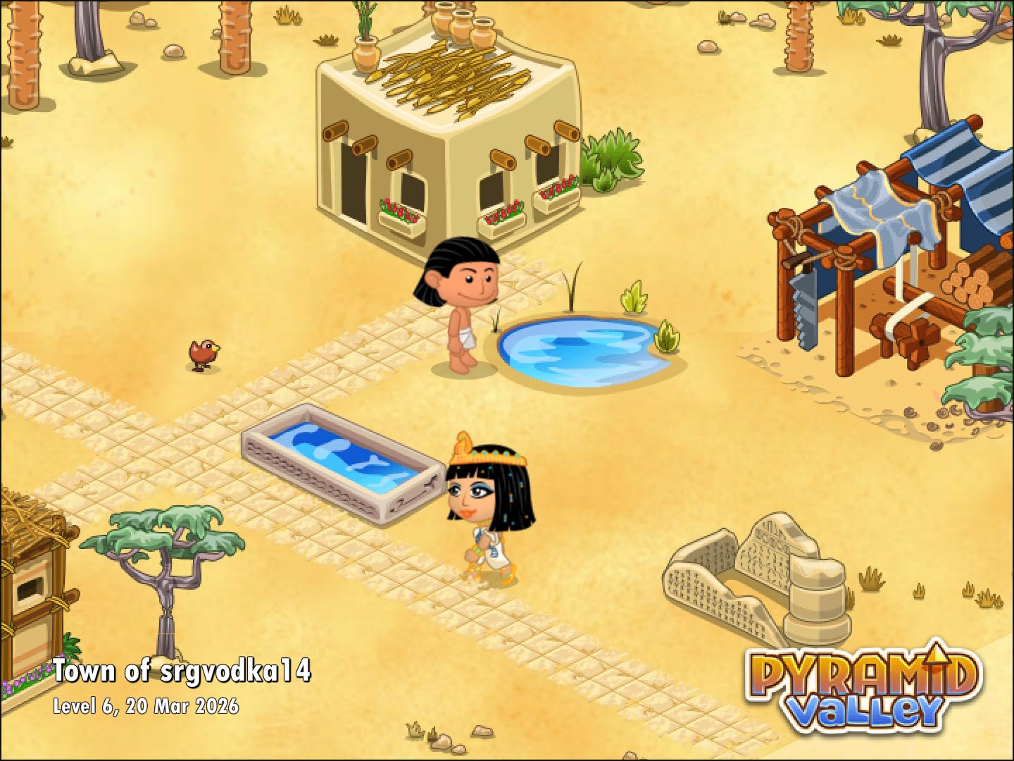 Community screenshot shared by Eyad on PyramidValley: Reborn