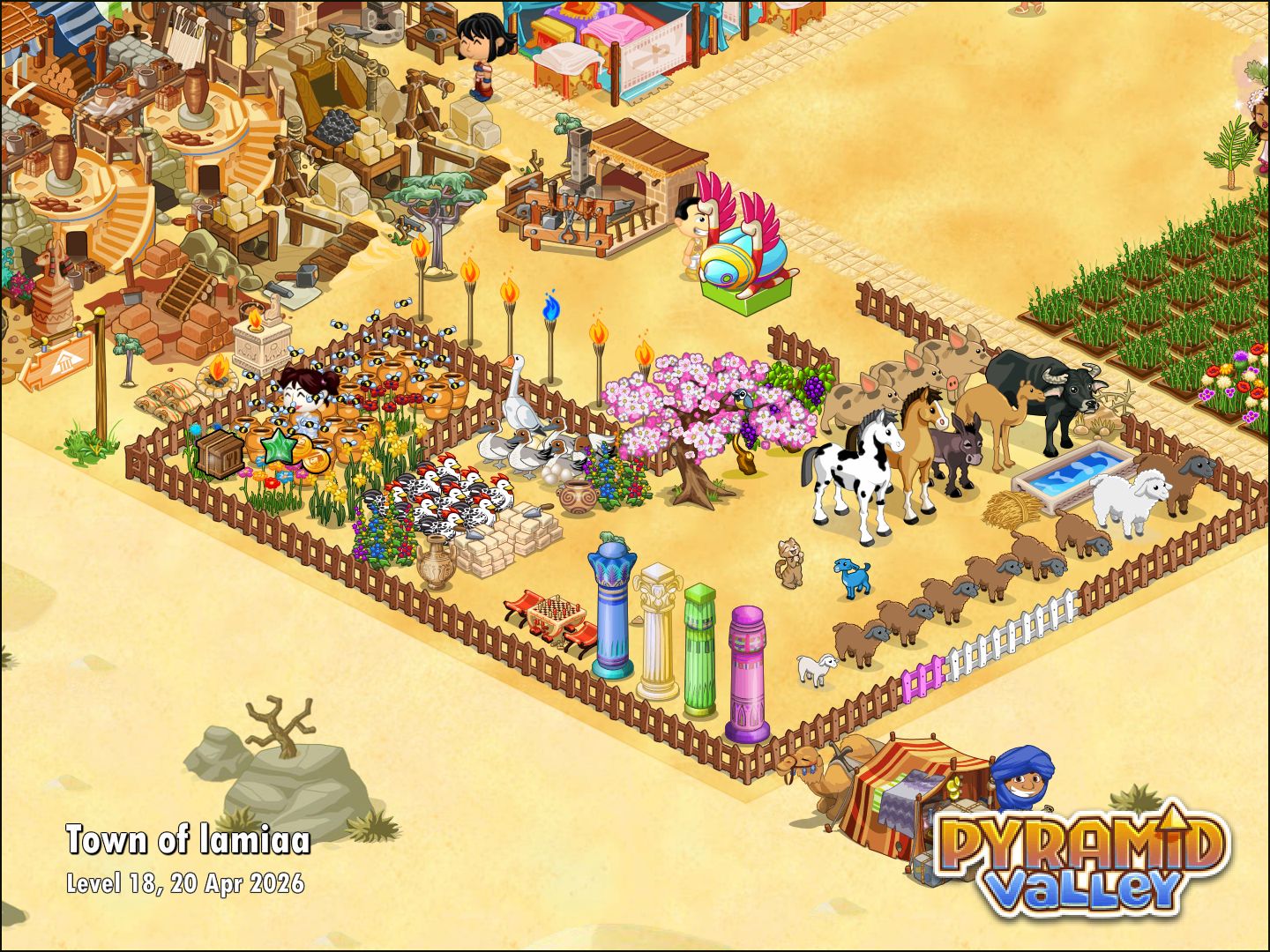 Community screenshot shared by lamiaa on PyramidValley: Reborn