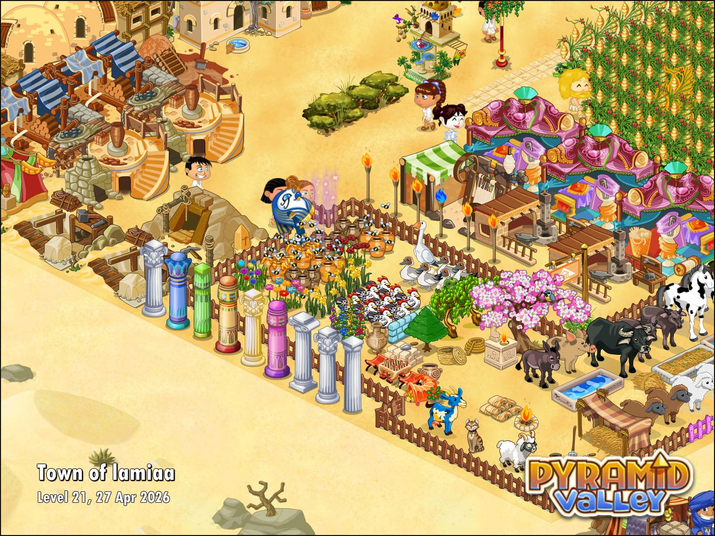 Community screenshot shared by lamiaa on PyramidValley: Reborn