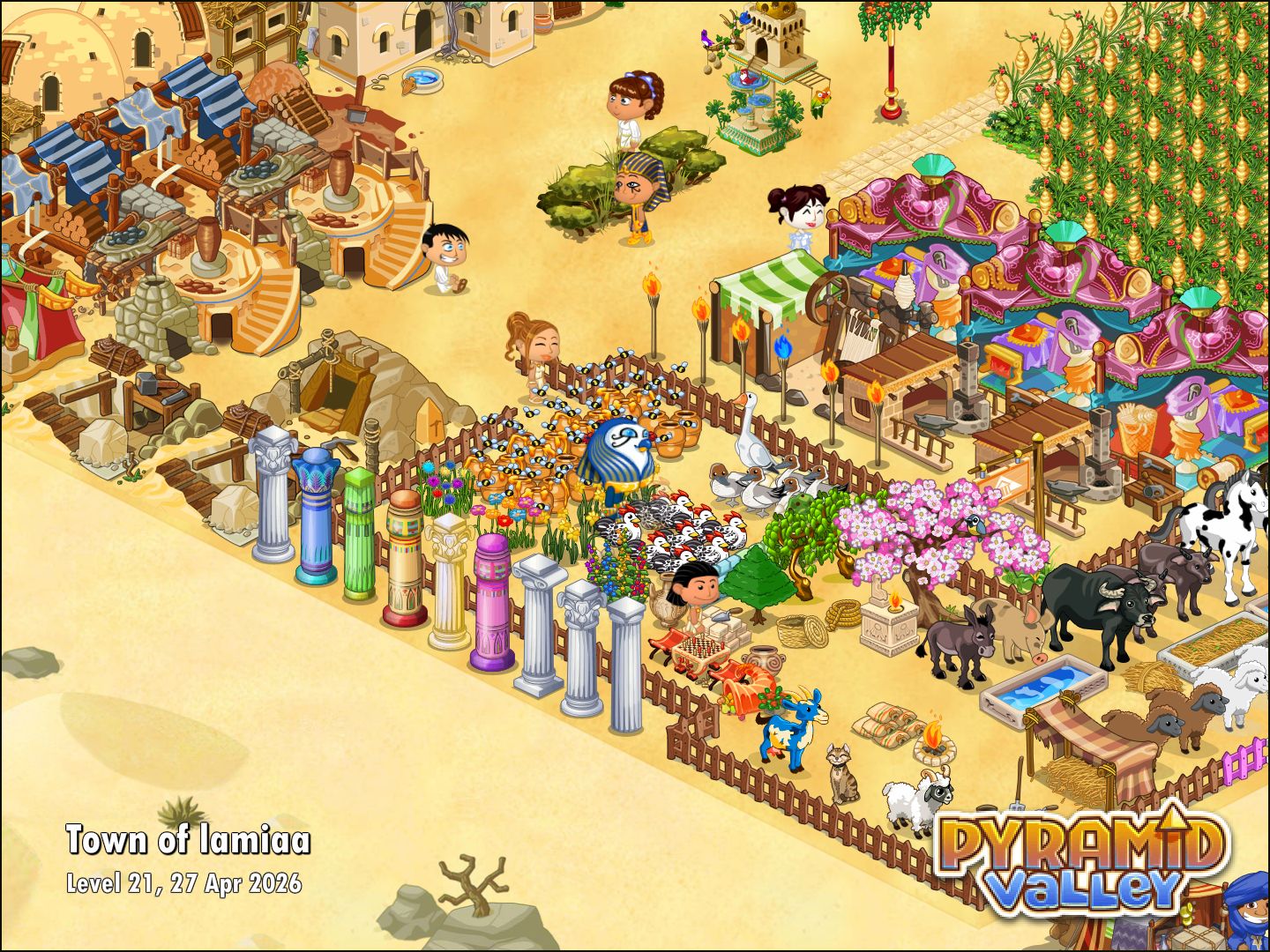 Community screenshot shared by lamiaa on PyramidValley: Reborn