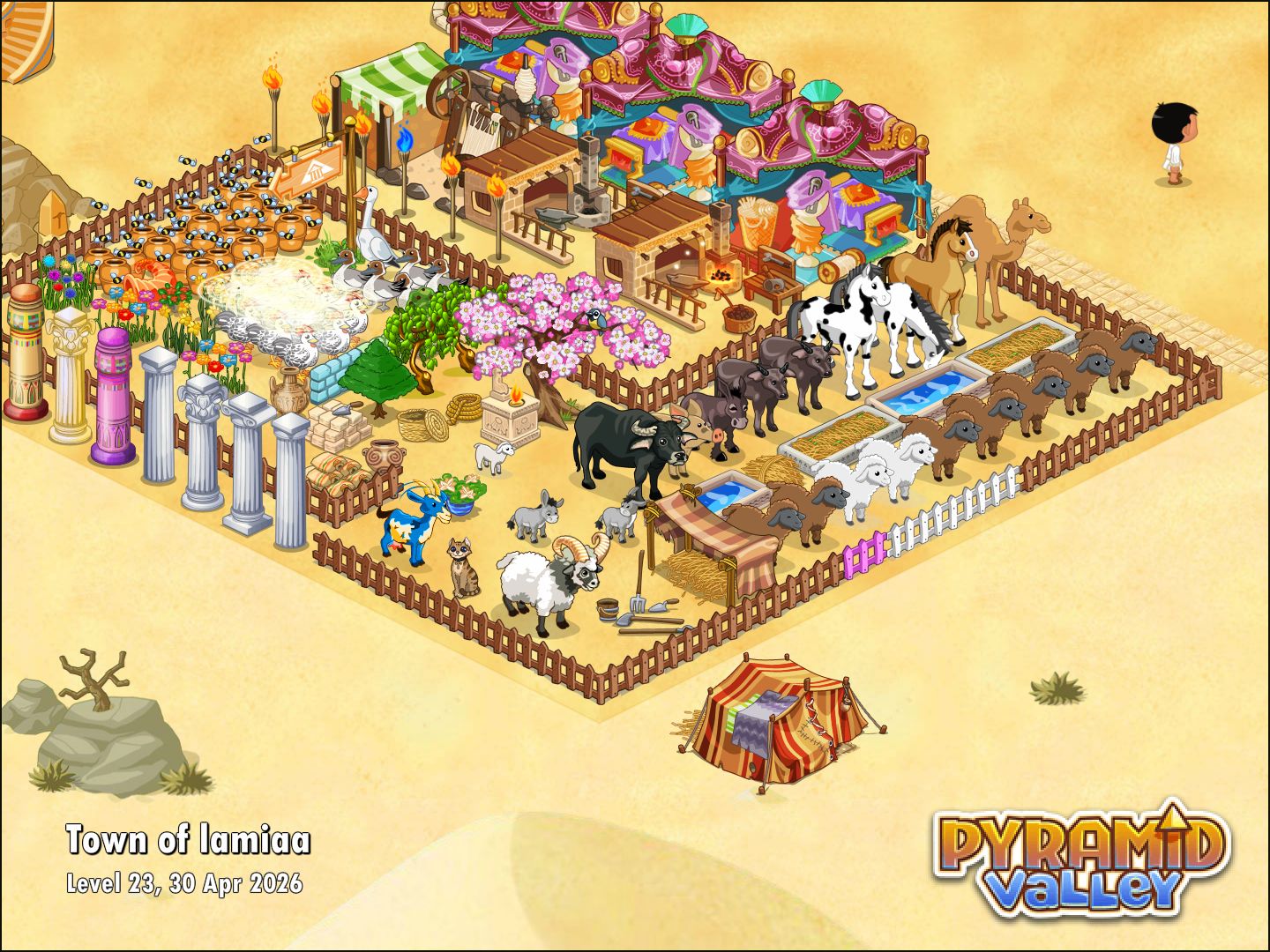 Community screenshot shared by lamiaa on PyramidValley: Reborn