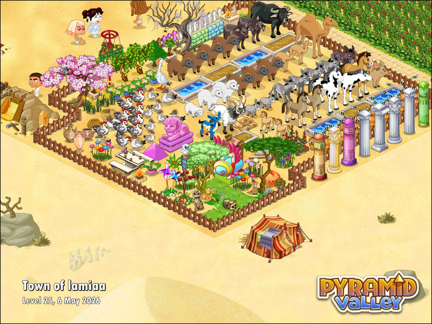 Community screenshot shared by lamiaa on PyramidValley: Reborn