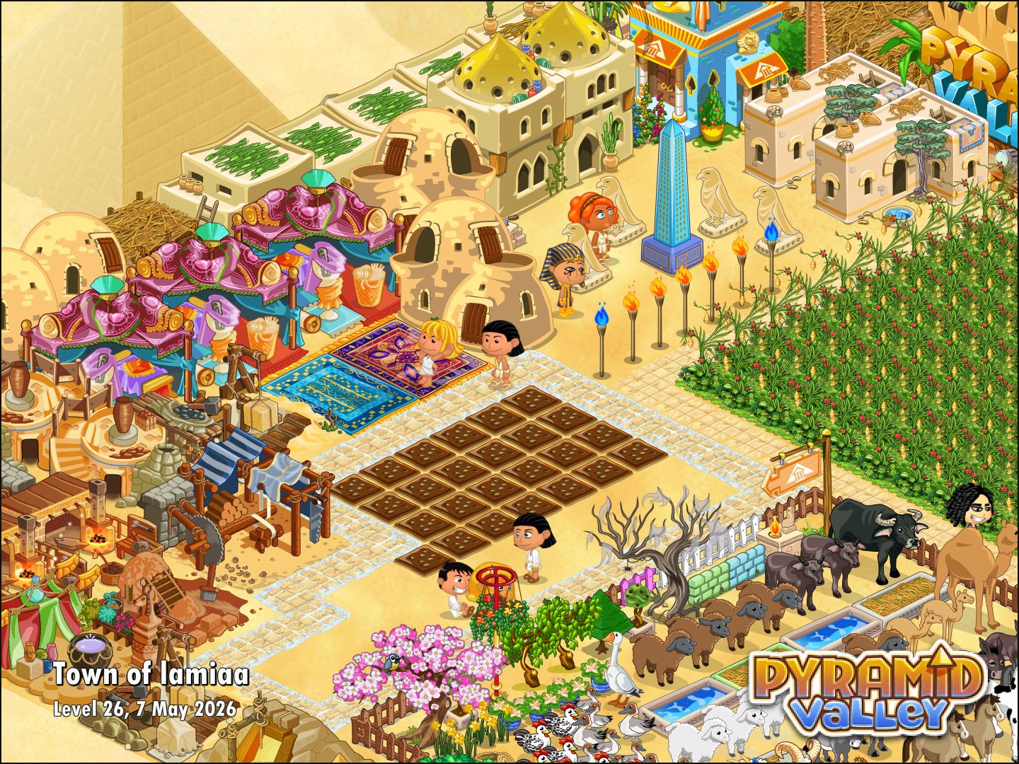 Community screenshot shared by lamiaa on PyramidValley: Reborn