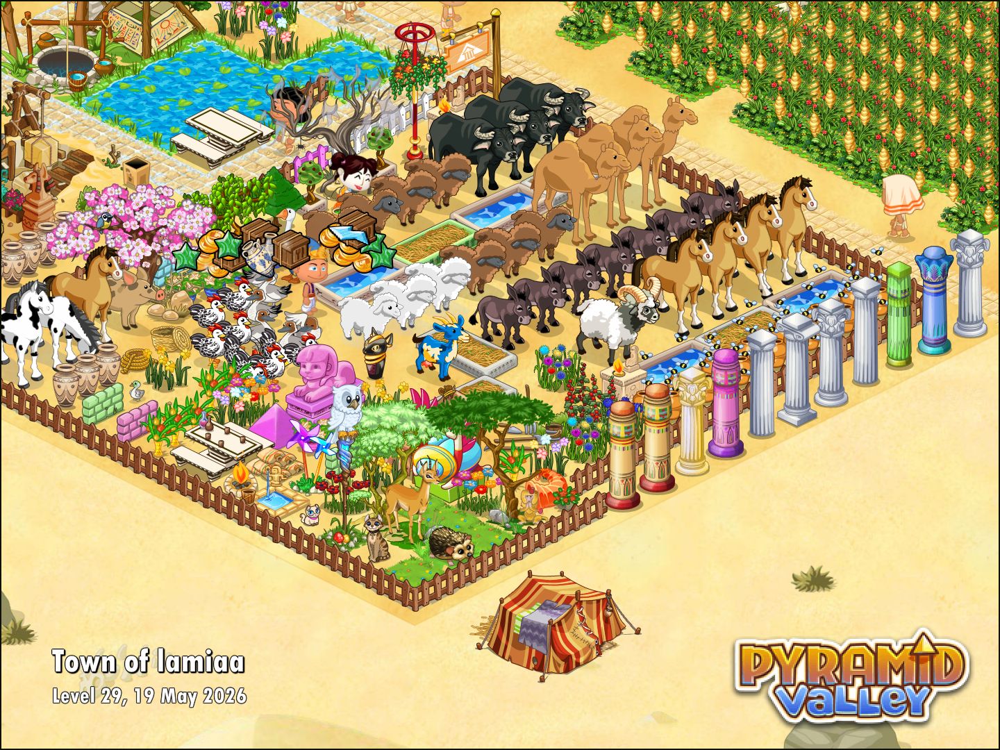 Community screenshot shared by lamiaa on PyramidValley: Reborn