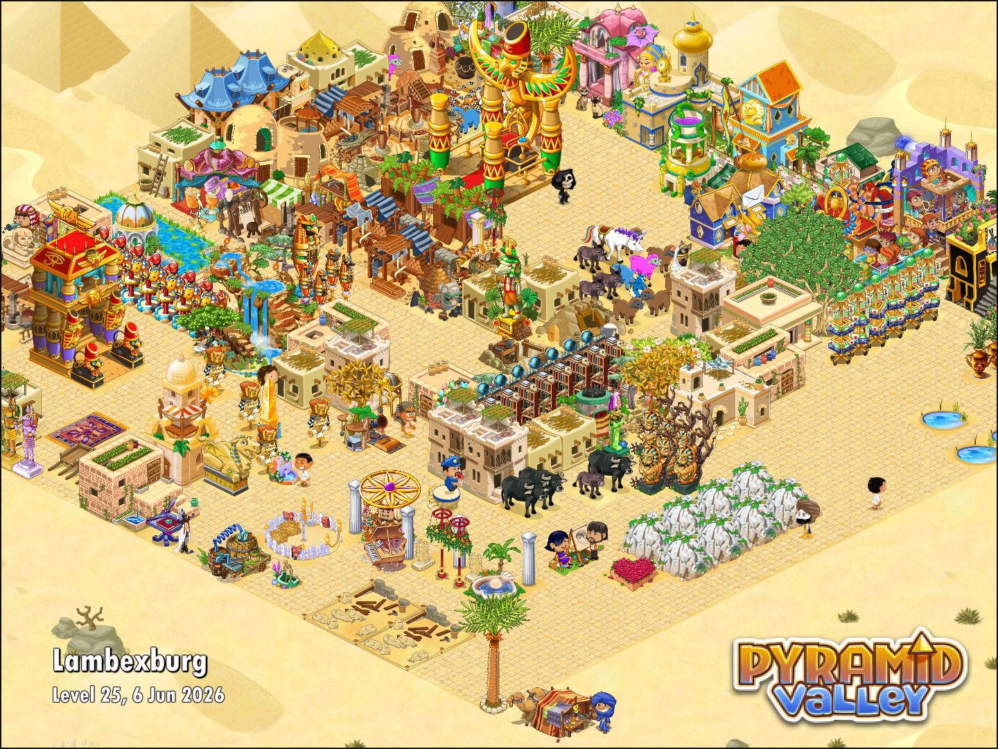 Community screenshot shared by Lambeck on PyramidValley: Reborn
