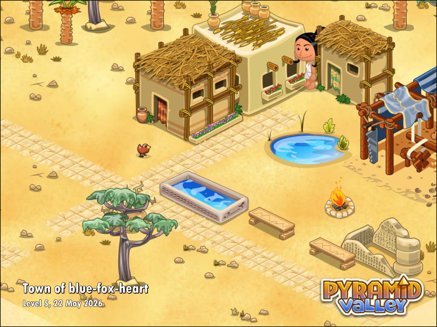Community screenshot shared by blue-fox-heart on PyramidValley: Reborn