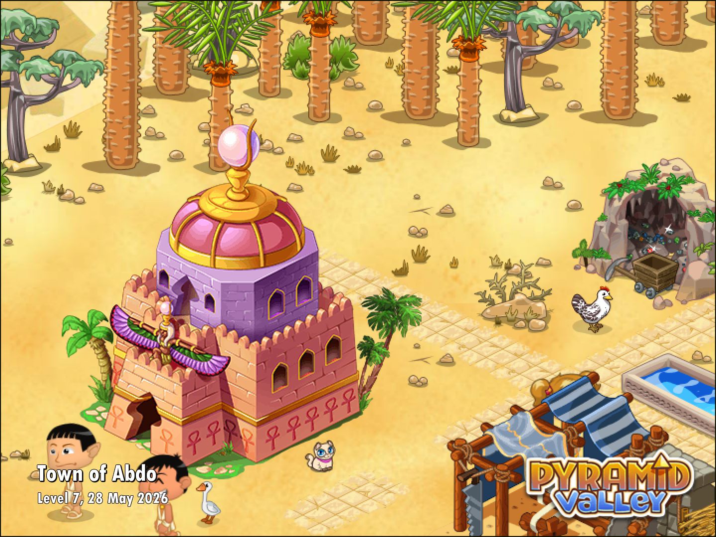 Community screenshot shared by Abdo on PyramidValley: Reborn