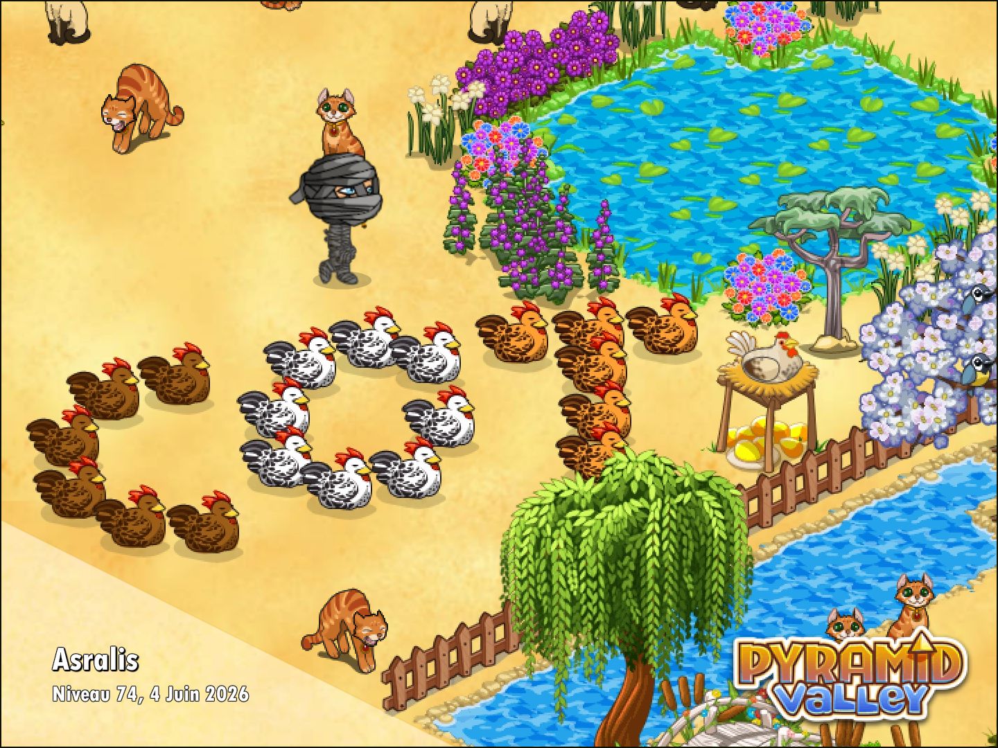 Community screenshot shared by Hermoni on PyramidValley: Reborn