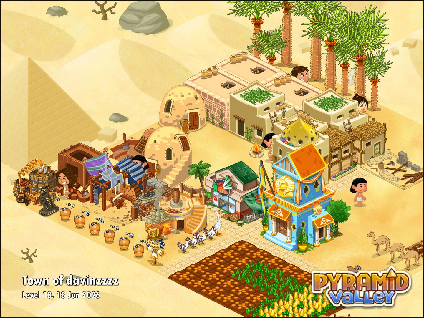 Community screenshot shared by davinzzzz on PyramidValley: Reborn